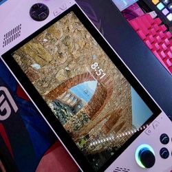 ASUS ROG Ally Z1 Extreme Handheld 512GB White with Case and Charger