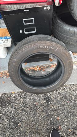 215/55-16 advanta tire ๐ $20