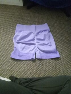 Purple BBL shorts