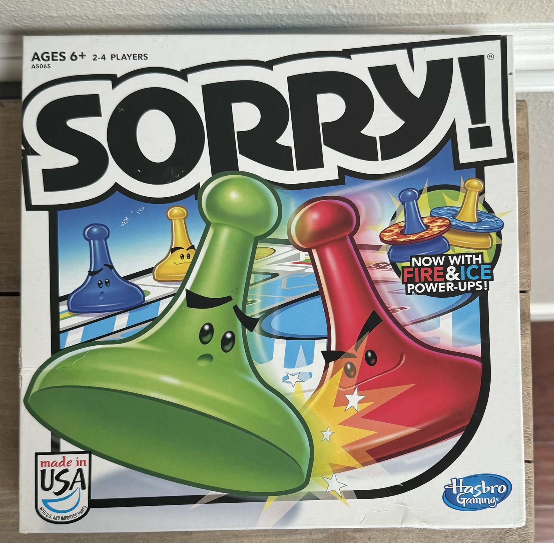 Sorry Fire and Ice Board Game just $5 xox