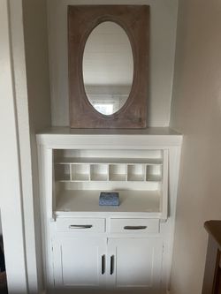 White Oak Mirror