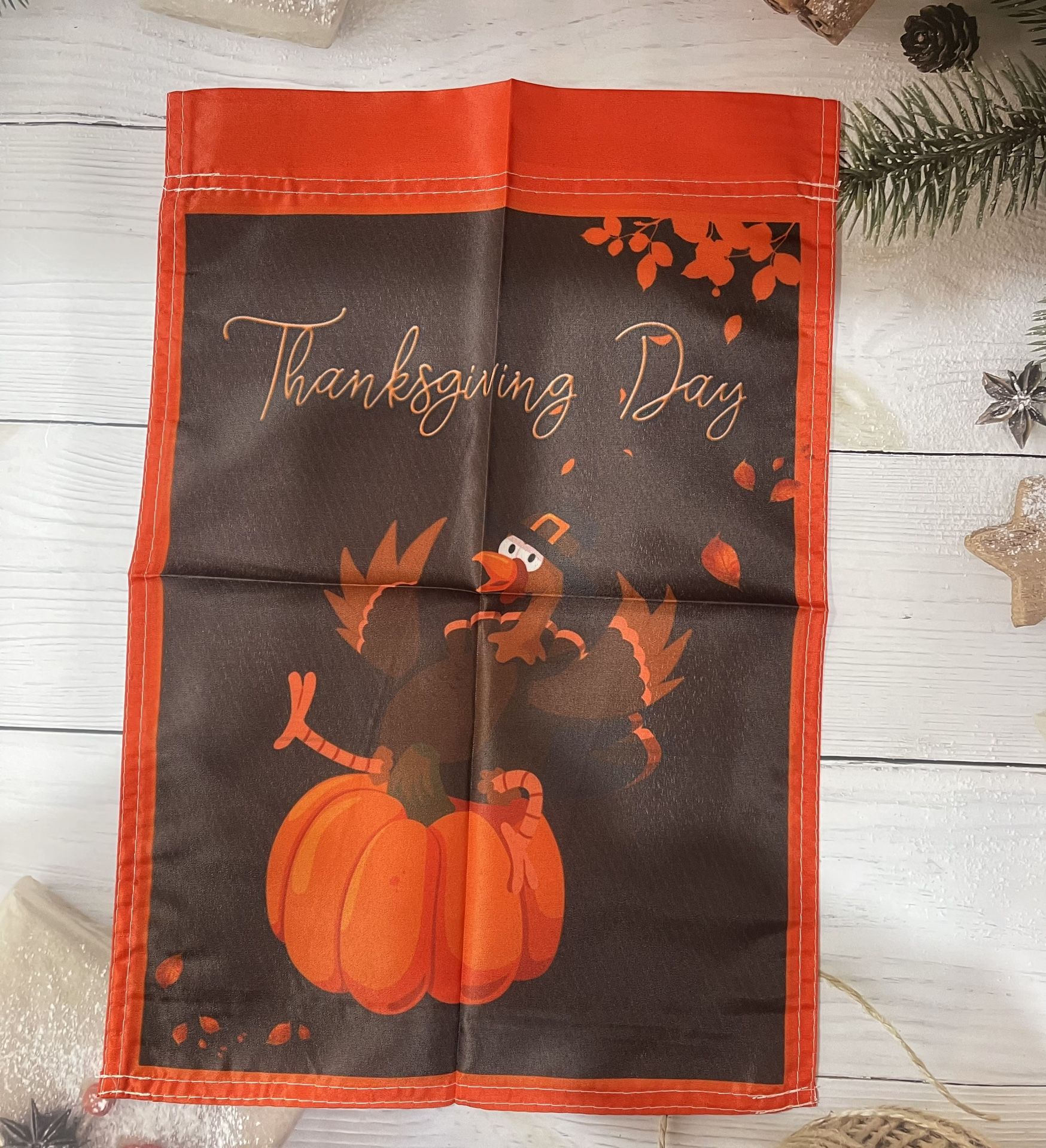 Thanksgiving Garden Flag