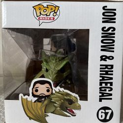 Jon Snow & Rhaegal Funko Pop for Sale in North Las Vegas, NV - OfferUp