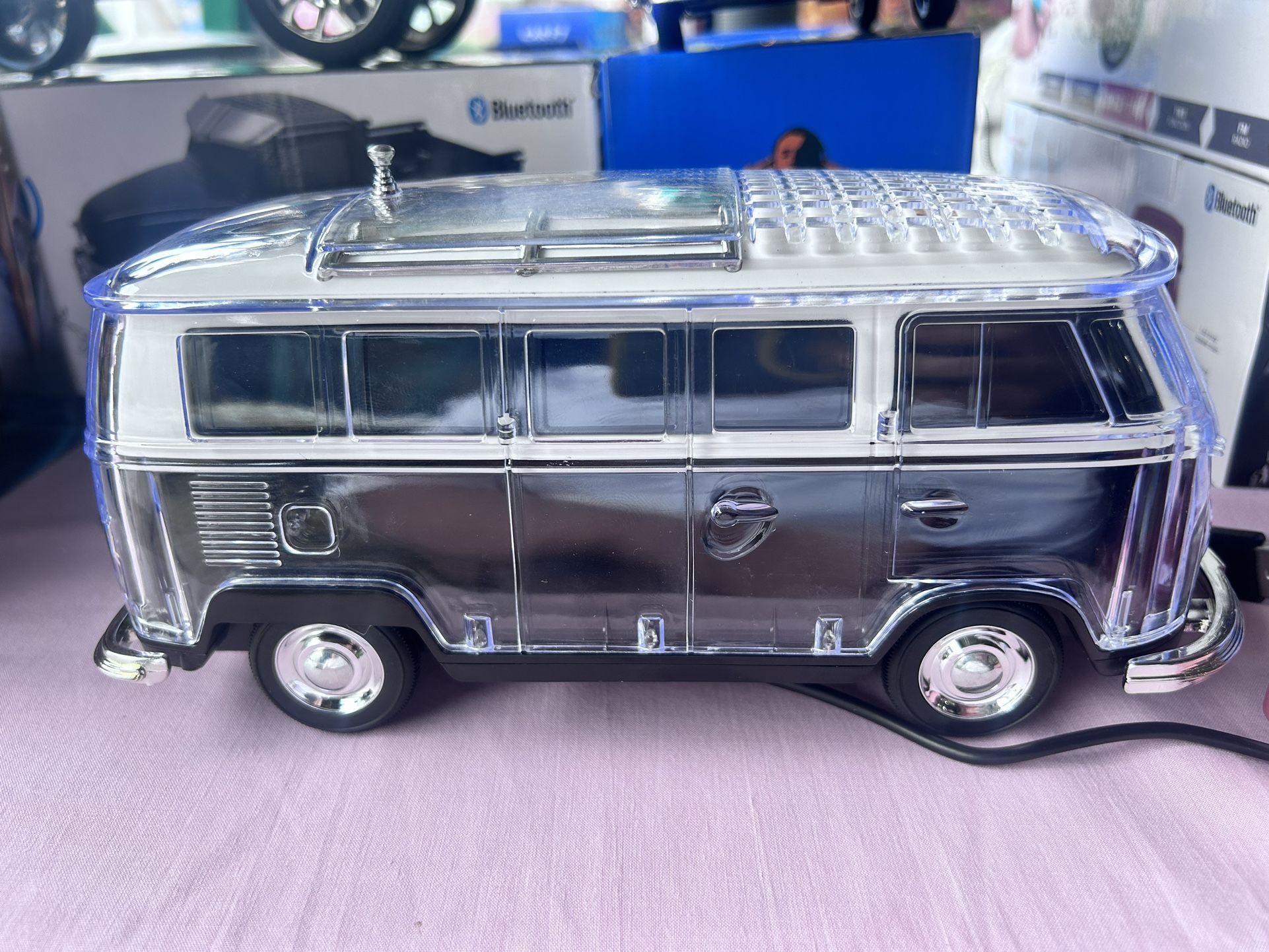 Was Backing With Bluetooth Speaker In Radio