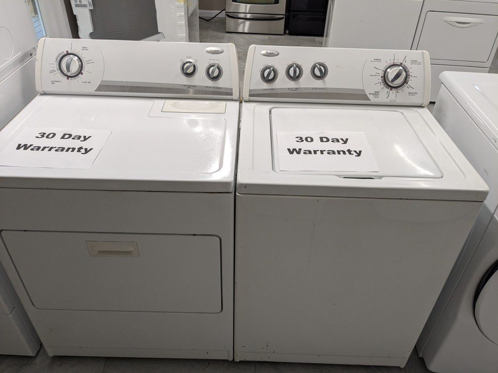 Whirlpool Washer and Dryer set