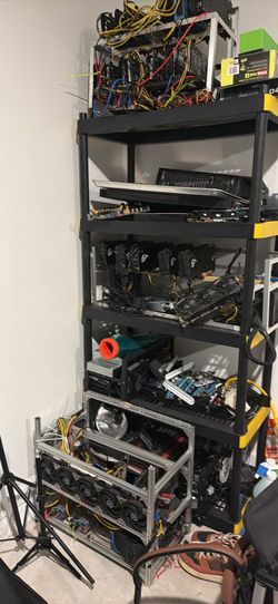 Mining Rigs | New Mother Boards | Power Supplies ALL INCLUDED