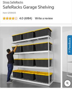 Garage shelf