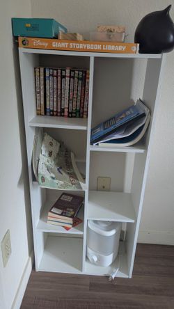 White Cube Bookshelf Bookcase
