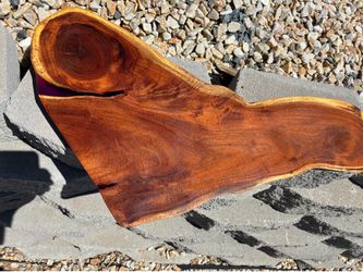 Live Edge Mesquite Charcuterie Board
