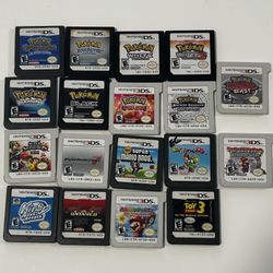 Nintendo loose Ds/3ds Games 