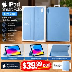 Apple iPad Smart Folio Sky Blue 10th Gen