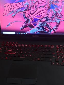 REPUBLIC OF GAMERS ASUS ROG LAPTOP