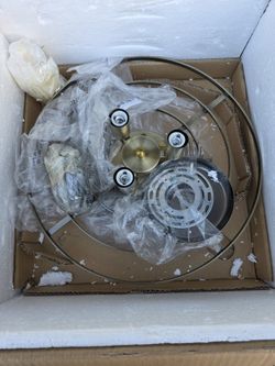 Gold colored hanging light with fancy design pendant or ceiling in one