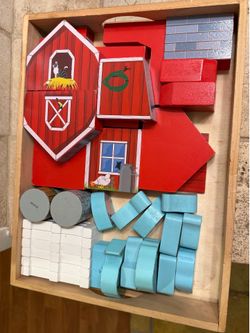 Melissa & Doug Farm Play Set