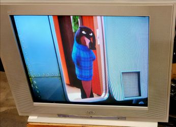 32" CRT HDTV Flat screen Vizon Retro Gaming color television model 2004