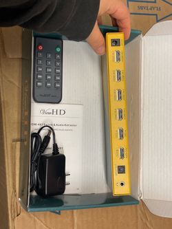 ViewHD HDMI 4X1 Switch with Audio Extractor