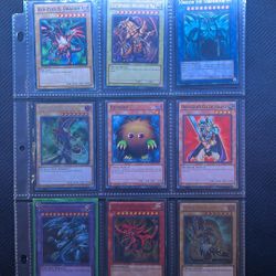 Yu-Gi-Oh Card Lot (Blue-Eyes, Dark Magician, Slifer + More) – Good Condition