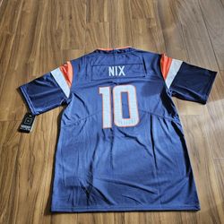 Broncos Nix Blue Jerseys $60ea Firm S M L Xl 2x 3x  