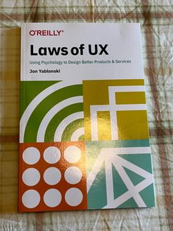 Laws of UX Paperback Book by O’Reilly - New