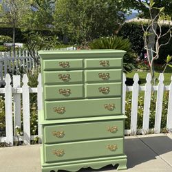 Sage Green Vintage Chest 