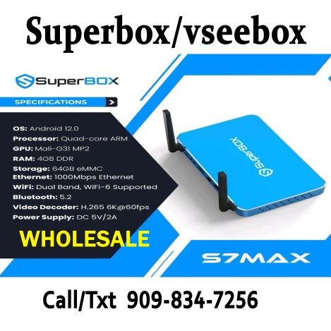 S7 Max TV Solution Super Box