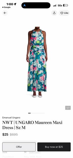 NWT Designer ladies dress sz M
