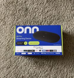 (2026) Onn 4K Pro Streaming Device Google TV With Gemini 32GB Dolby Vision Atmos