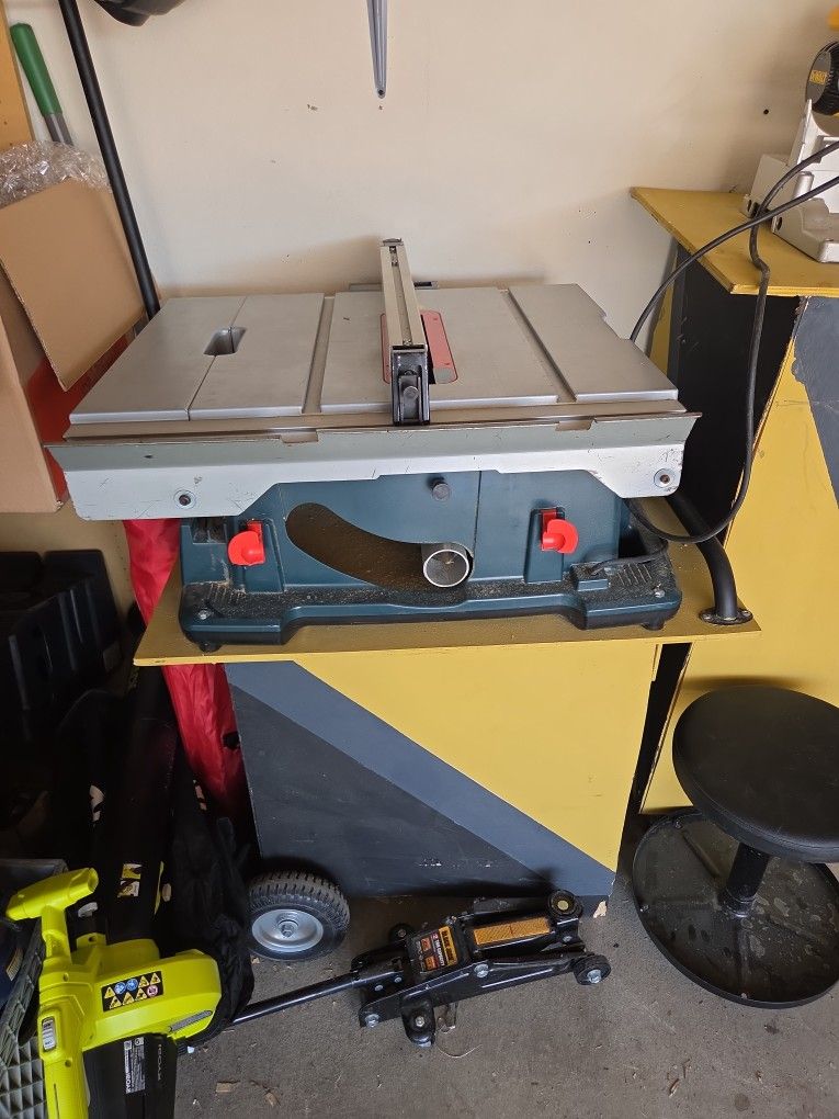 Bosch Table Saw With Stand Broken Fence