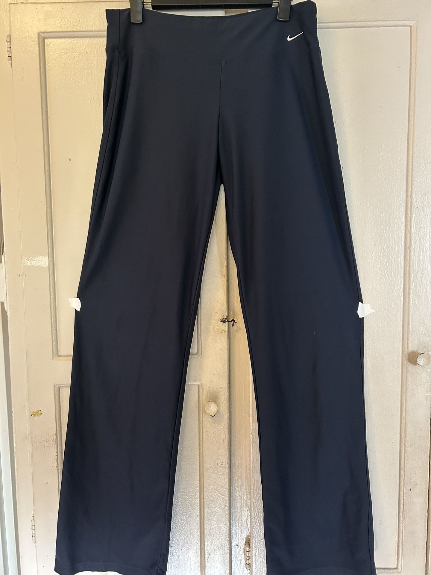 Y2k Nike Fitdry Wide Leg Yoga Pants Activewear Gym Sz Small