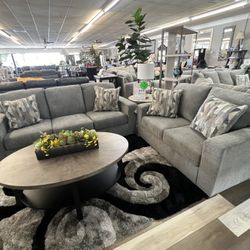 2 Pc Sofa Sleeper And Loveseat 