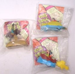 Burger King Goofy Max's Adventure Disney Toys 1995 -Lot of 3 Sealed