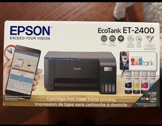 Brand New Epson Ecotank 2400- can be converted to sublimation, DTF, or Ecosolvent