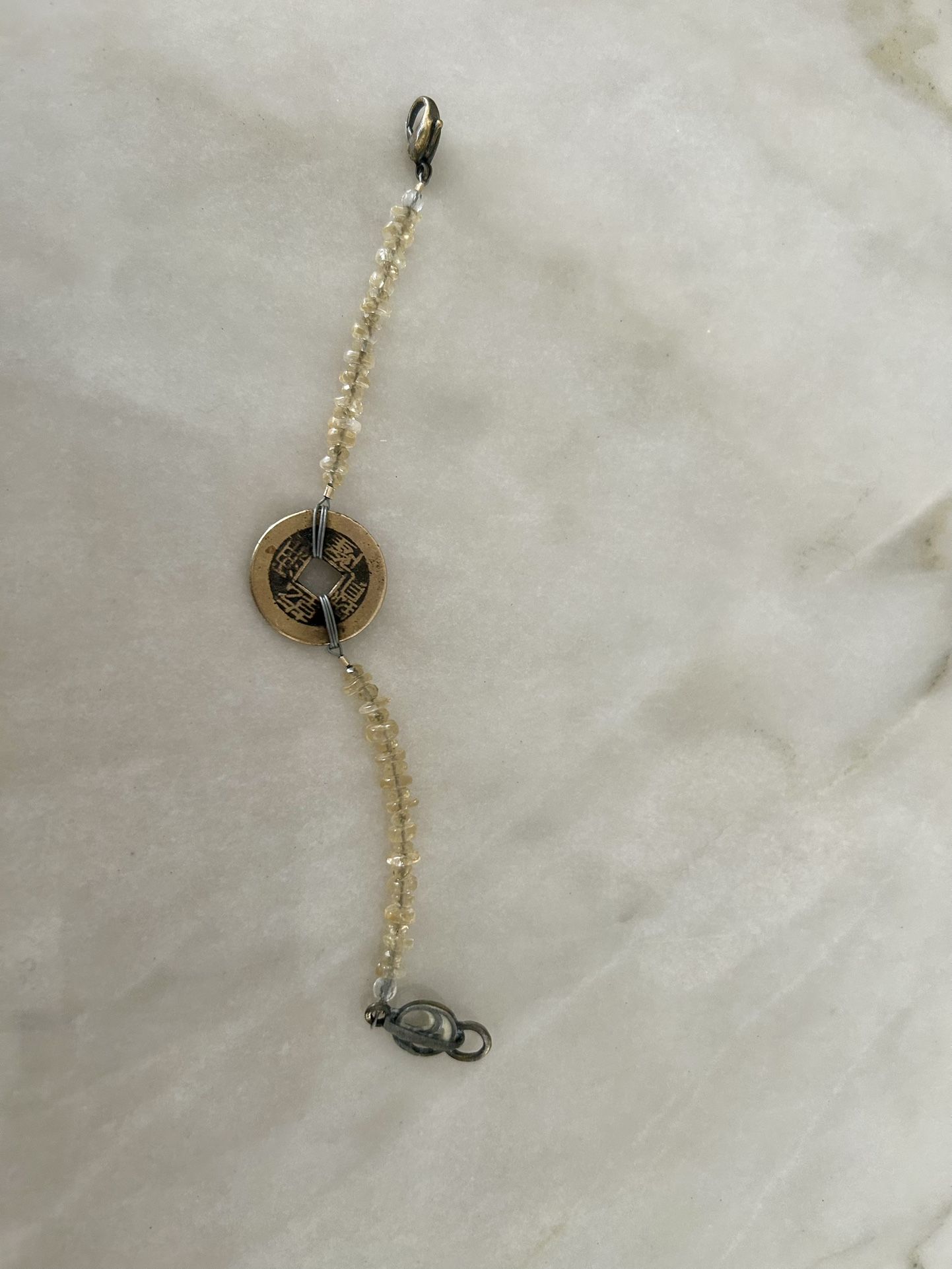 Citrine. Bracelet