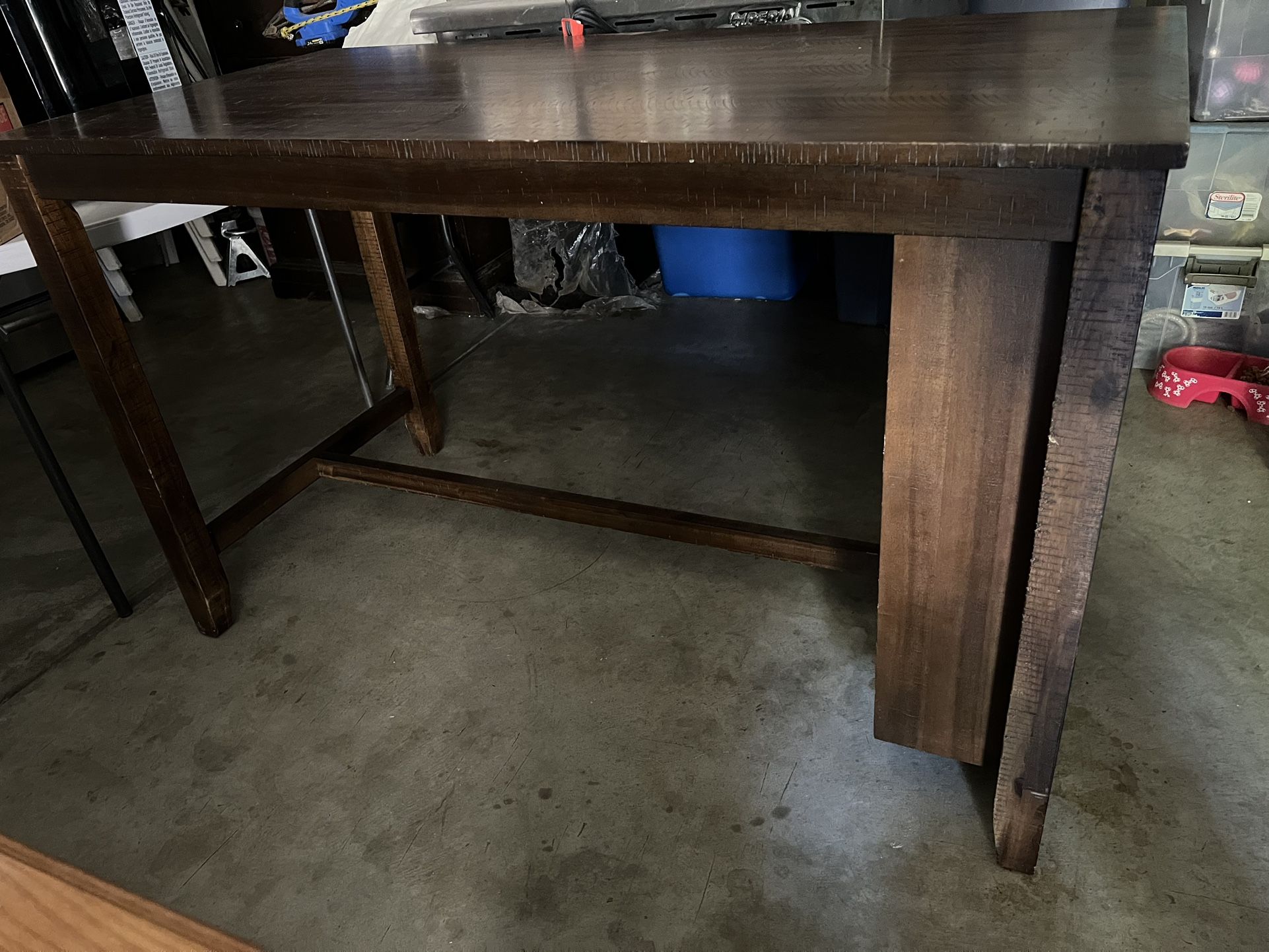 100% Wood Table / Stools