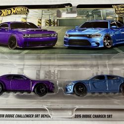 Hot Wheels Dodge Challenger & Dodge Charger 2 Pack