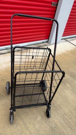 Folding Metal Shopping Cart