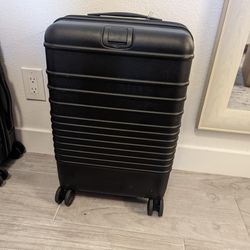 Beis Black carry on Roller Suitcases Luggage 