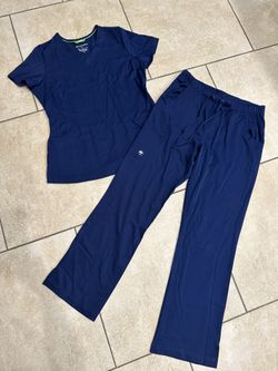 Navy Blue Scrubs set