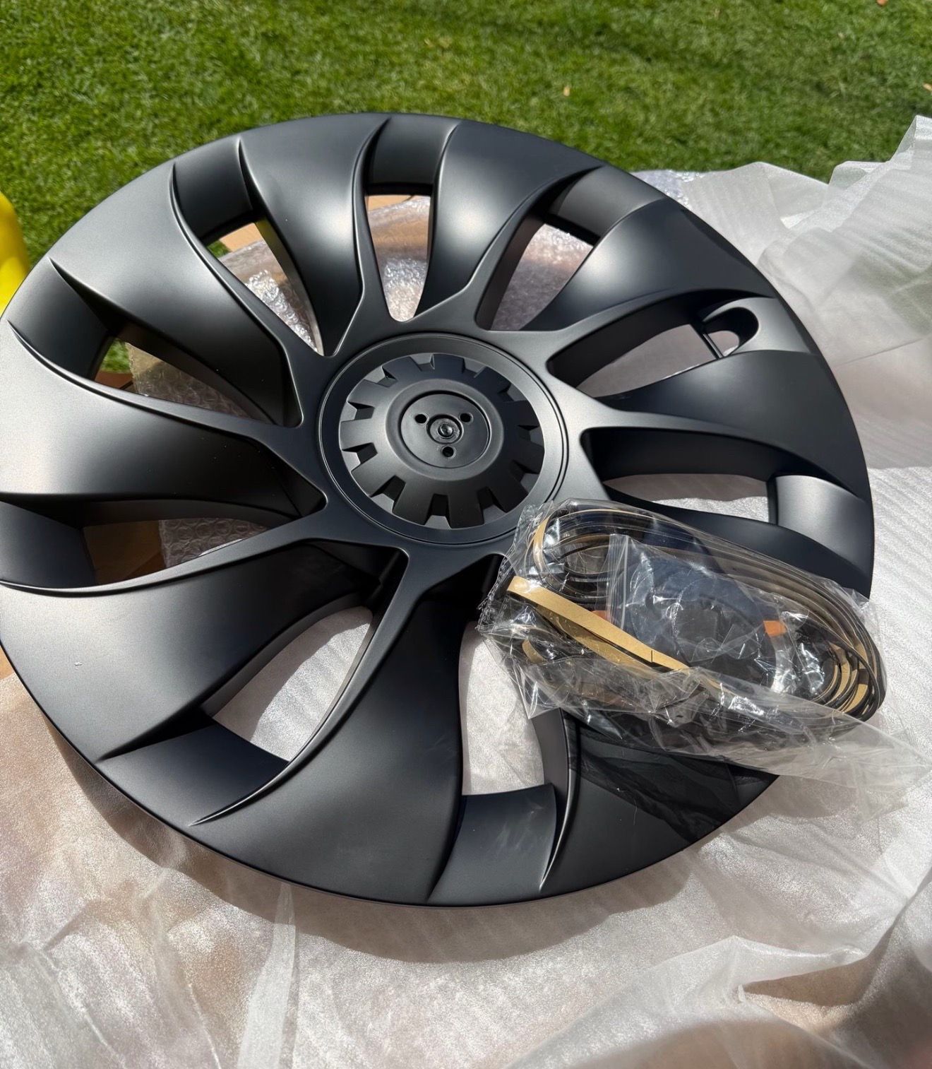Tesla wheel covers
