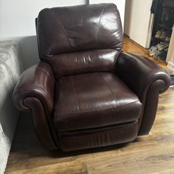 Recliner Luxury Leather Couch 