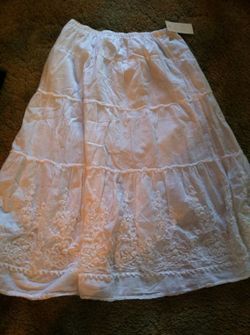 Prairie mid calf skirt