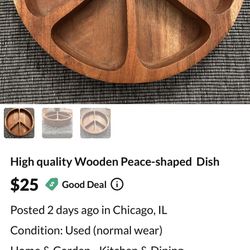  wooden tray