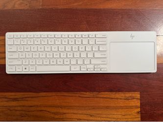 HP 720 Wireless Keyboard with Touchpad. Rare!