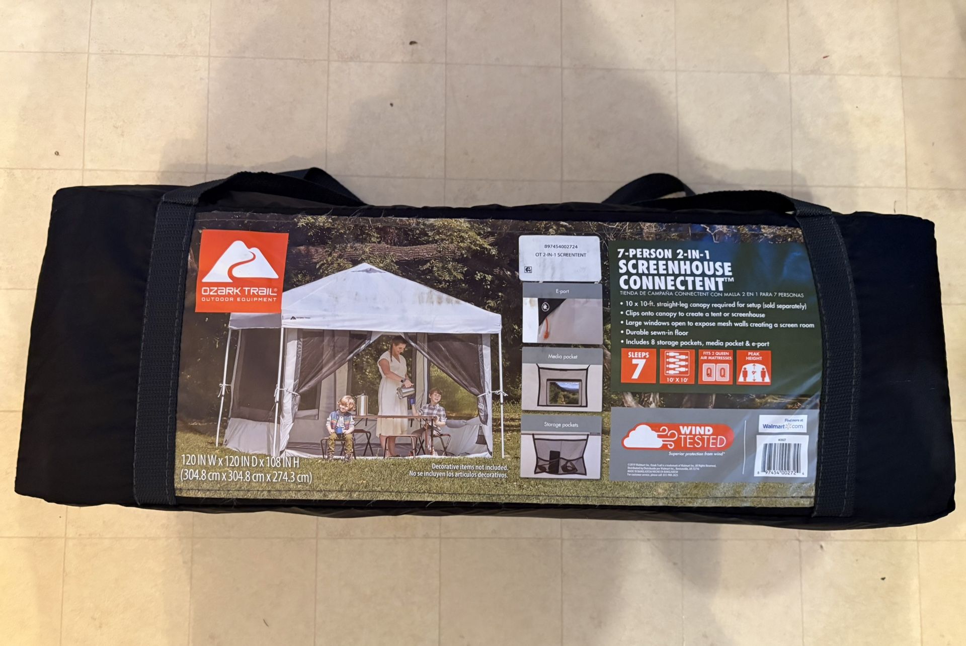 Ozark Trail 7-Person 2-in-1 Screen House