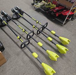 RYOBI 40V 15 in. Expand-It Cordless Battery Attachment Capable String Trimmer TOOL ONLY $50 EACH