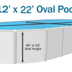 Pool Liner 12 X 22 X 48