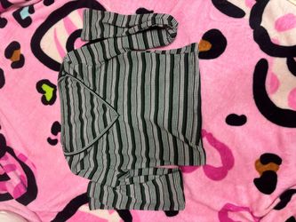 Strip Green Long Sleeve