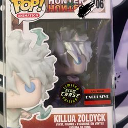 Killua Funko Pop AAA Exclusive Chase