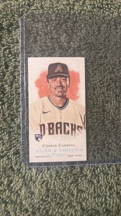 Corbin Carroll Topps Allen & Ginter's RC Mini Card