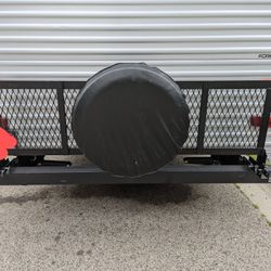 20x70 Cargo Carrier for RV Bumper - Steel - Folding